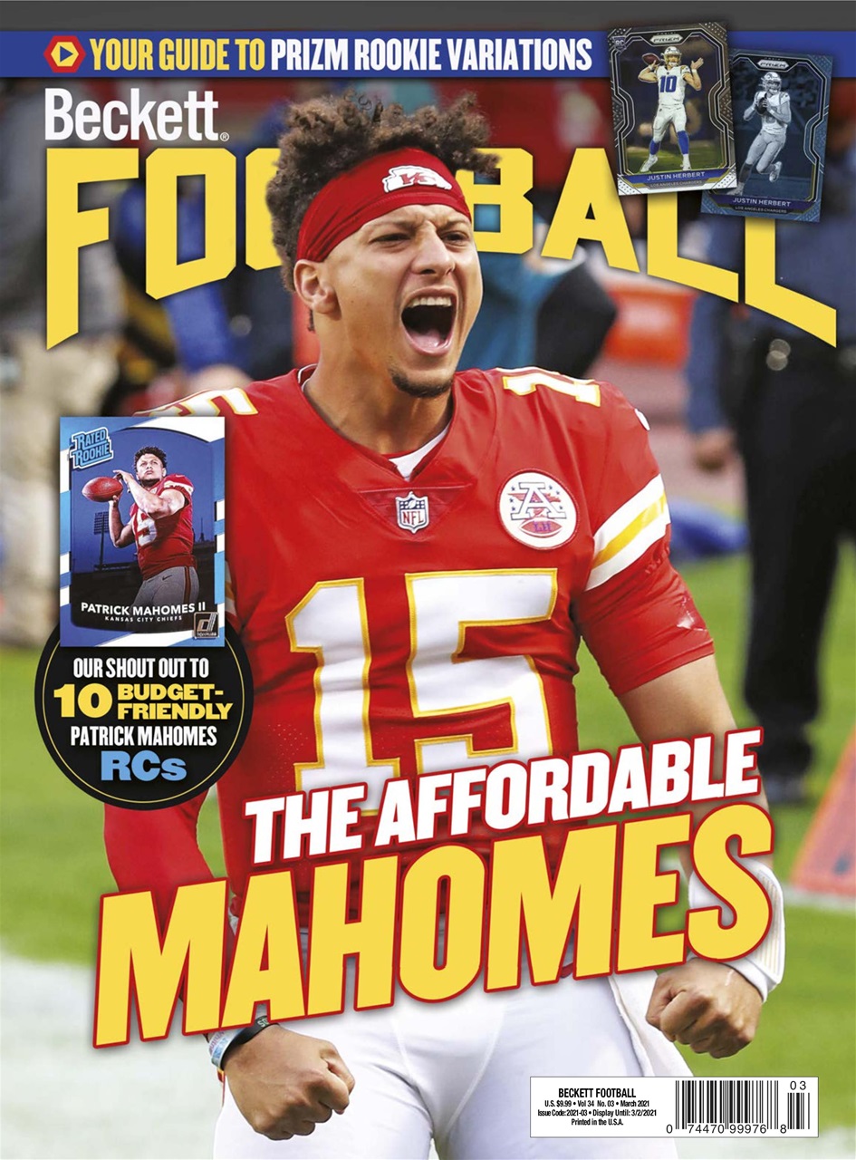 Beckett-Football March 01, 2021 Issue Cover