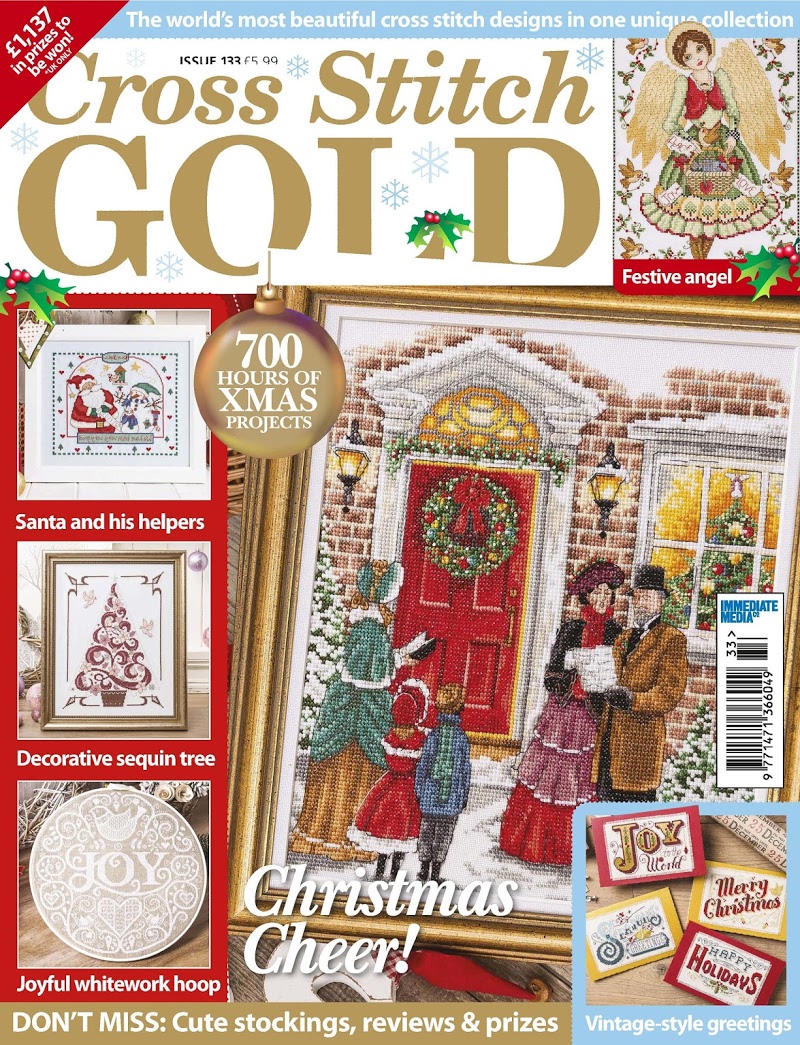 Cross-Stitch-Gold October 01, 2016 Issue Cover