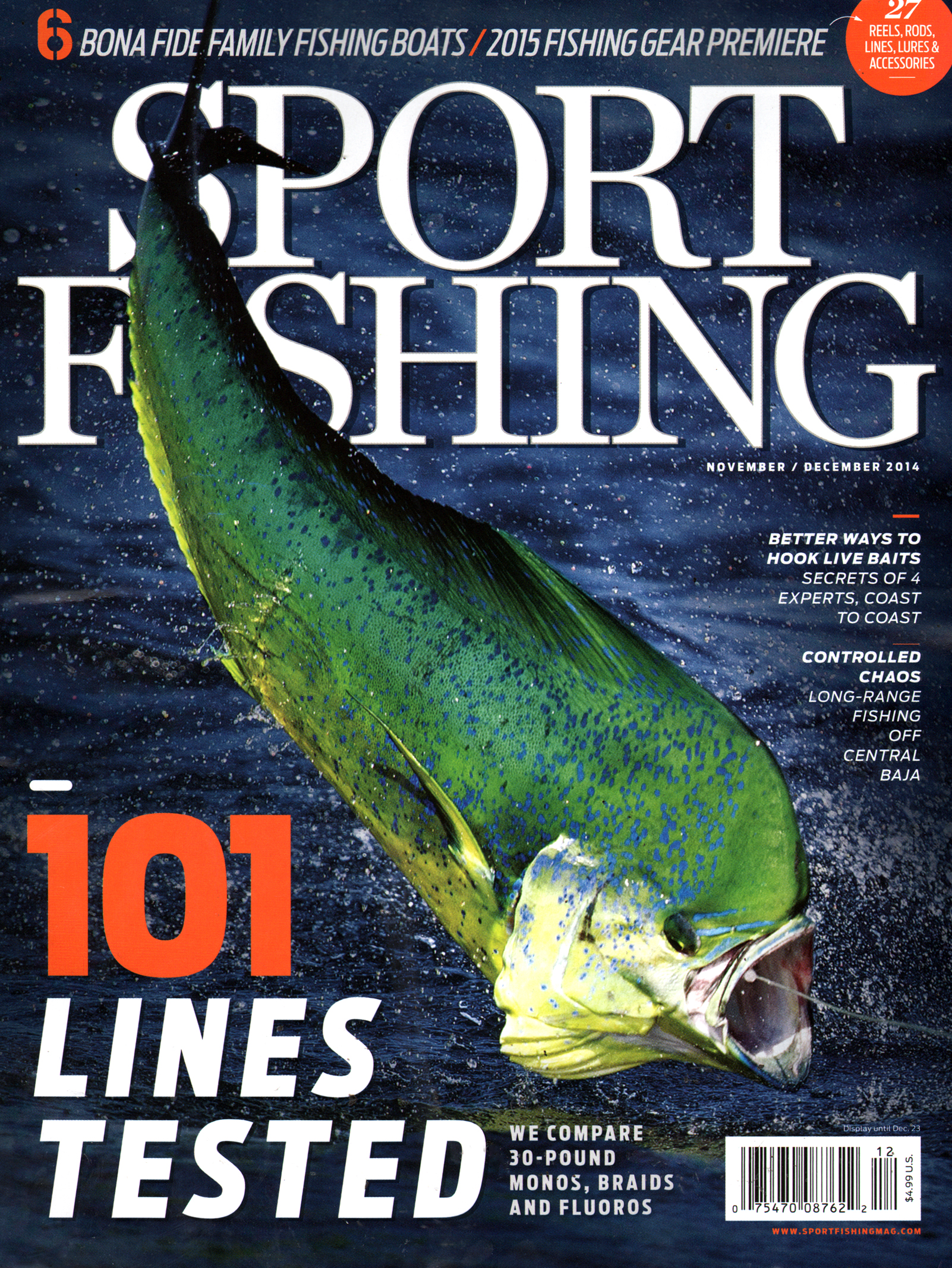 Sport-Fishing November 01, 2014 Issue Cover