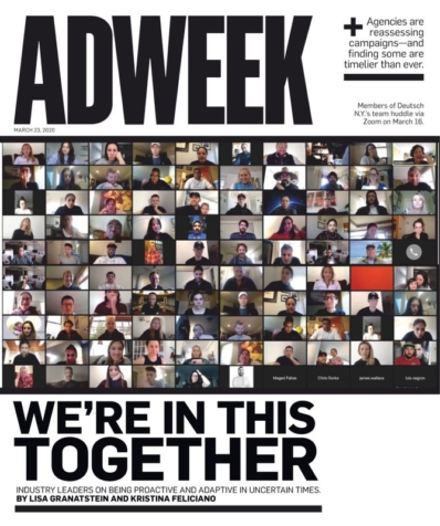 Adweek March 23, 2020 Issue Cover