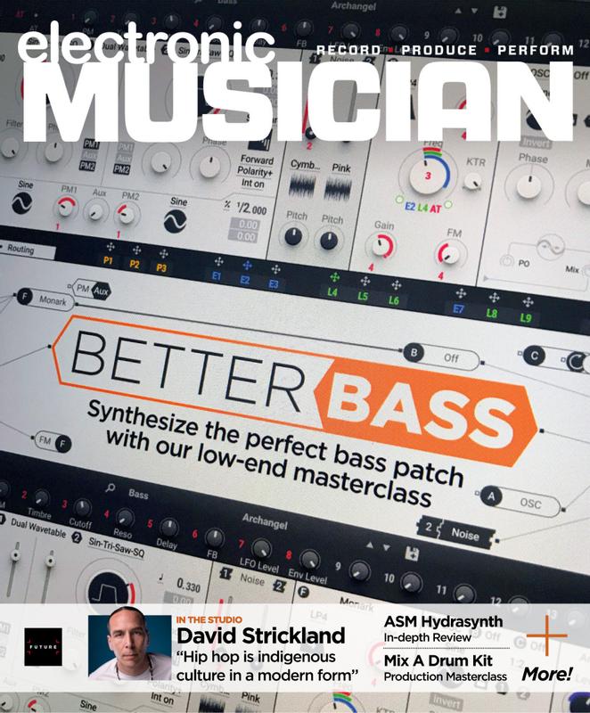 Electronic-Musician November 01, 2020 Issue Cover