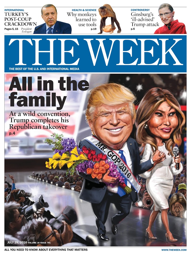 The-Week July 29, 2016 Issue Cover