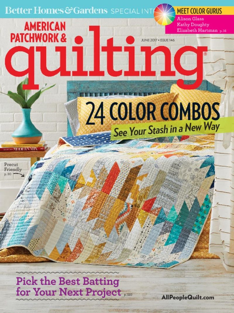 american-patchwork-and-quilting June 01, 2017 Issue Cover