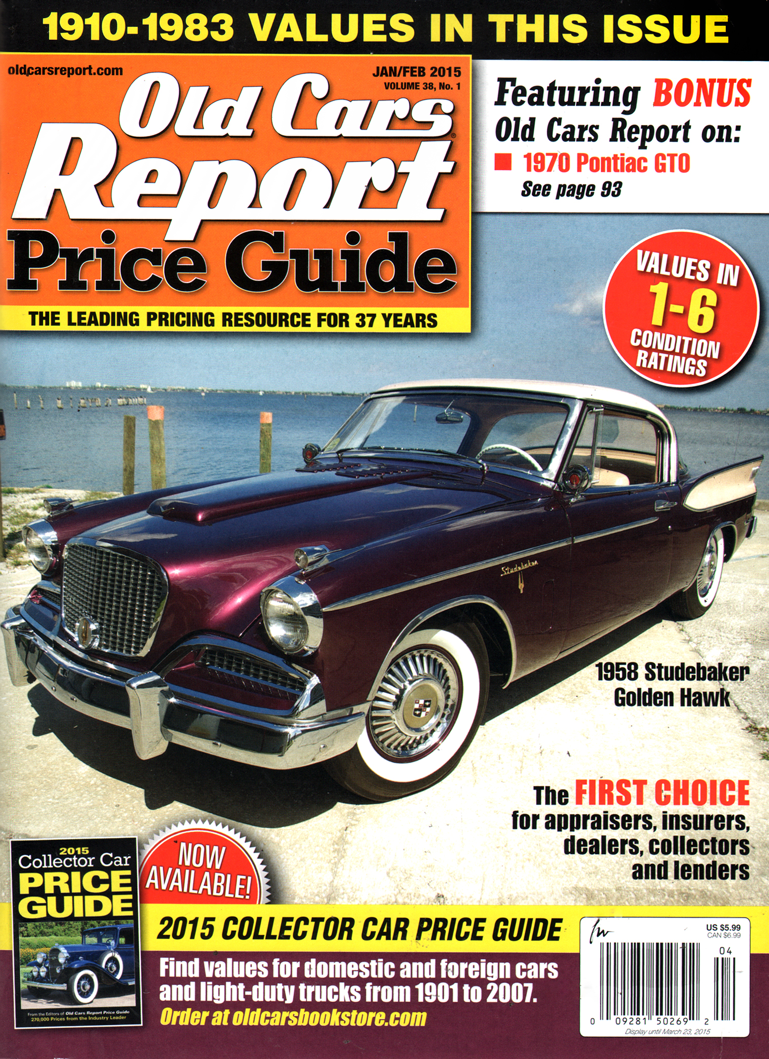 Old-Cars-Report-Price-Guide January 01, 2015 Issue Cover