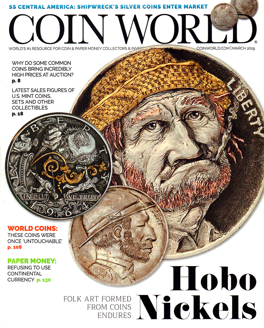 Coin-World-Weekly March 01, 2019 Issue Cover