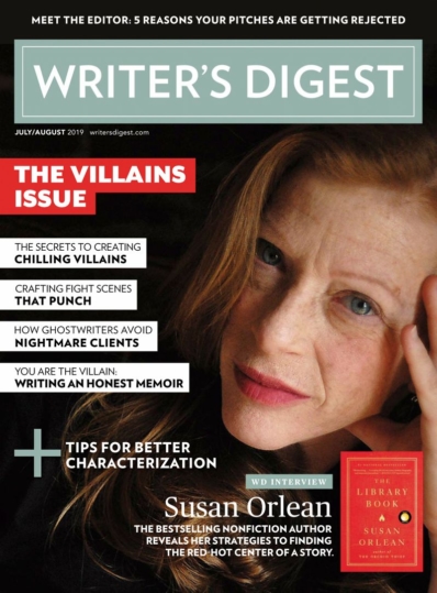 Writer's Digest July 01, 2019 Issue Cover