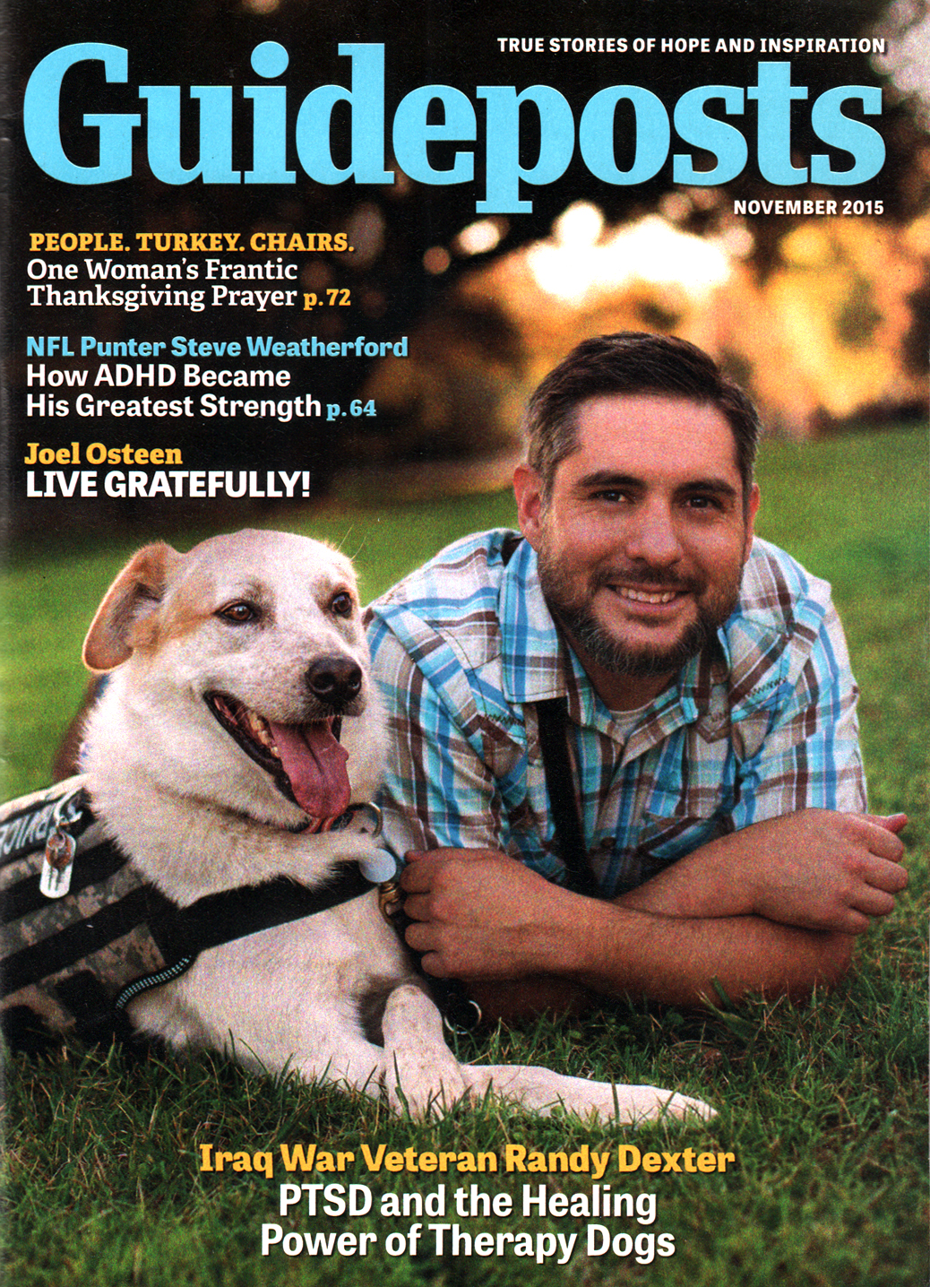 Guideposts November 01, 2015 Issue Cover