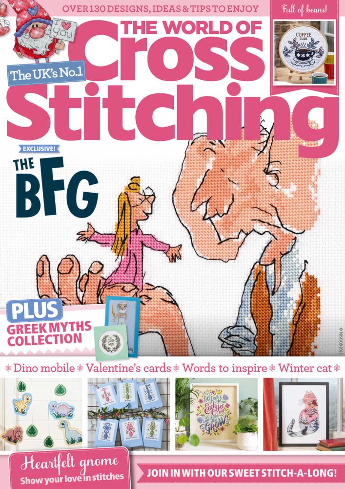 The-World-of-Cross-Stitching February 01, 2023 Issue Cover