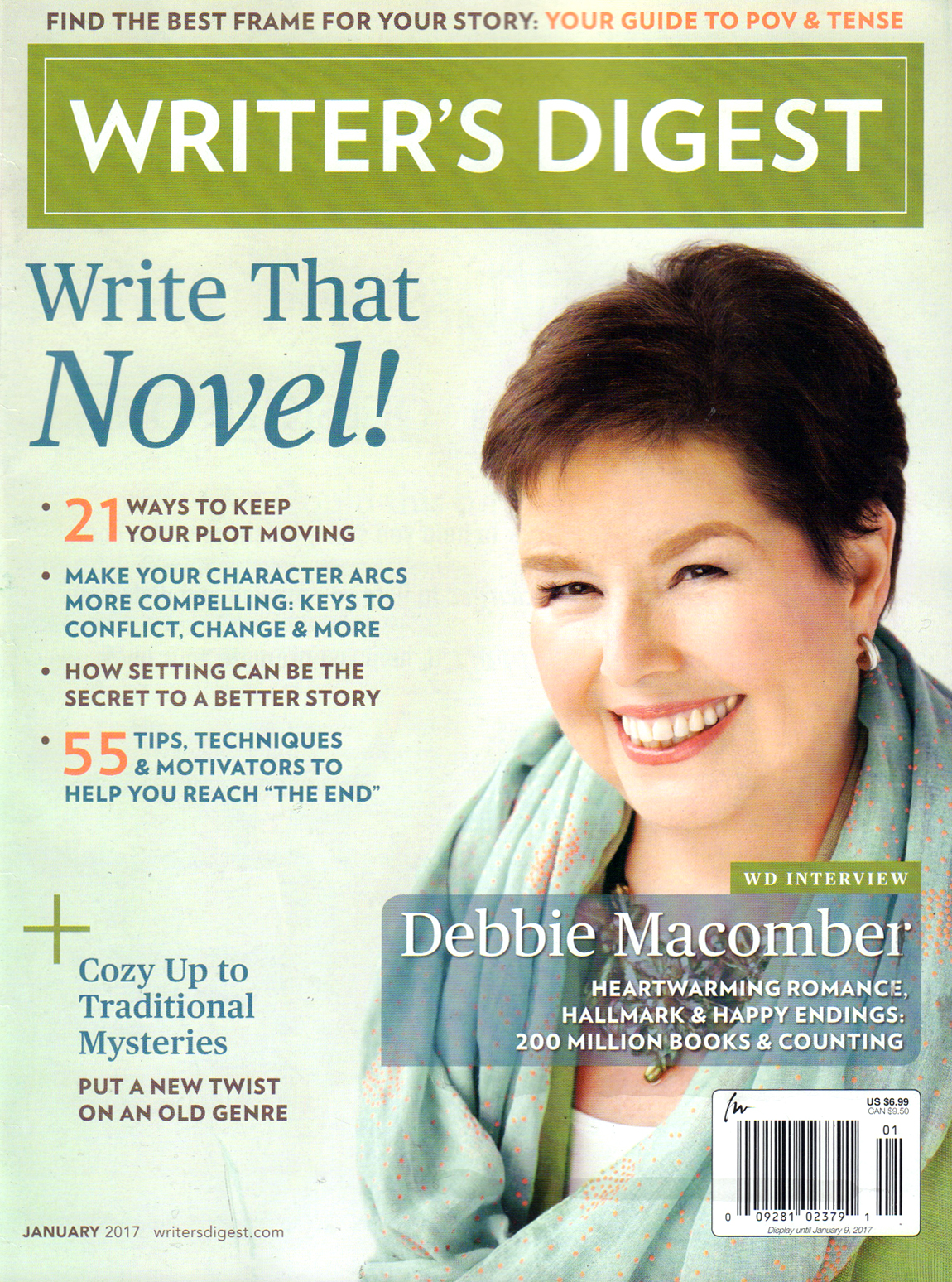 Writers-Digest January 01, 2017 Issue Cover