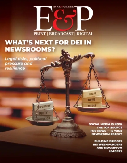 Editor & Publisher August 01, 2025 Issue Cover