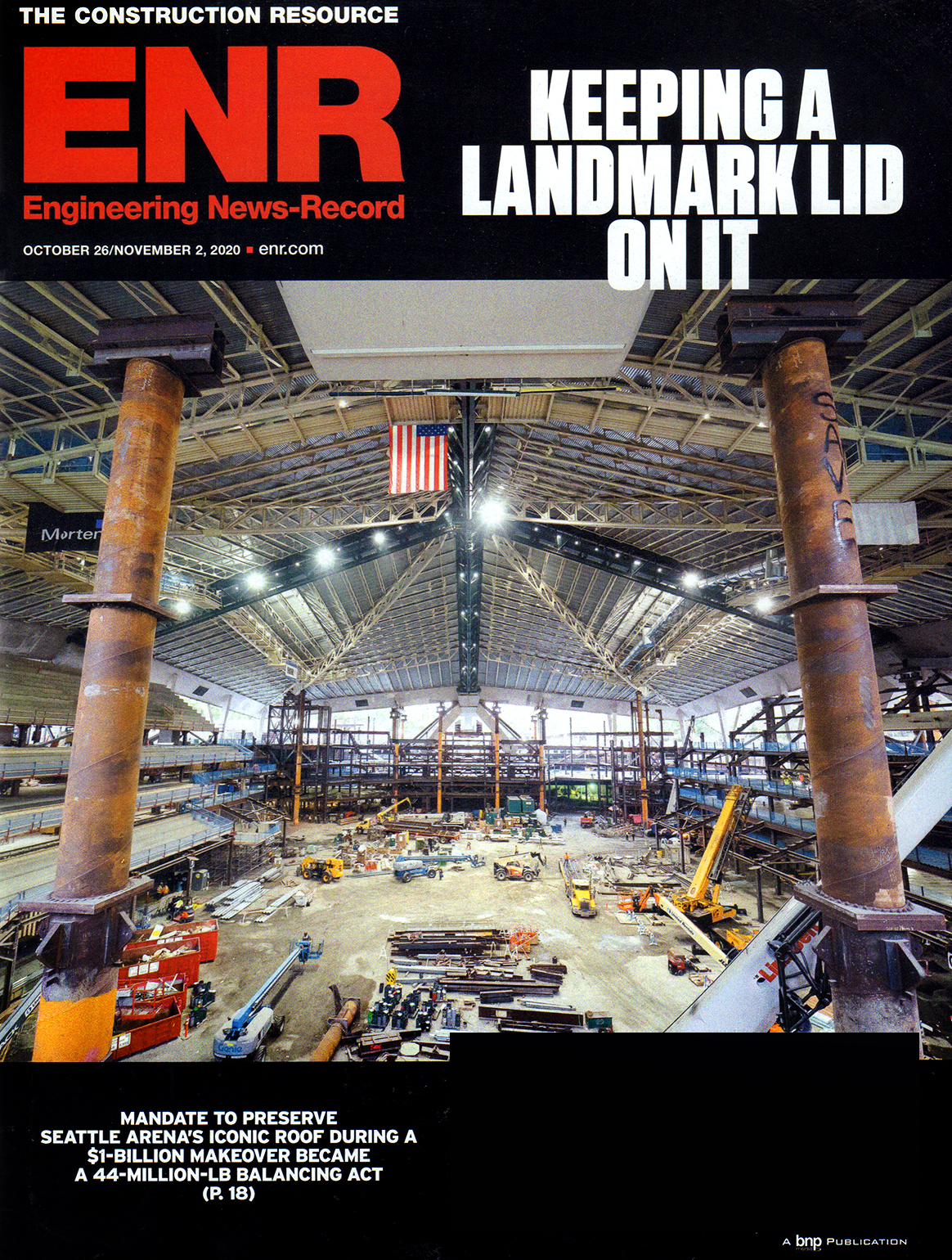 Engineering-News-Record October 26, 2020 Issue Cover