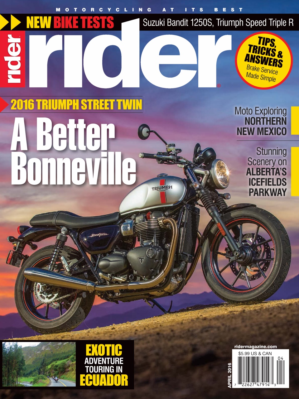 rider April 01, 2016 Issue Cover
