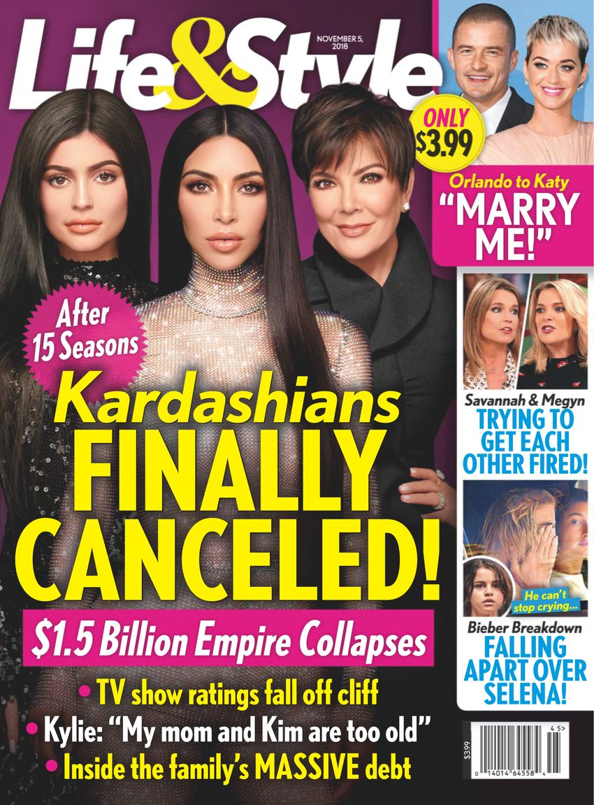 Life-and-Style-Weekly November 05, 2018 Issue Cover