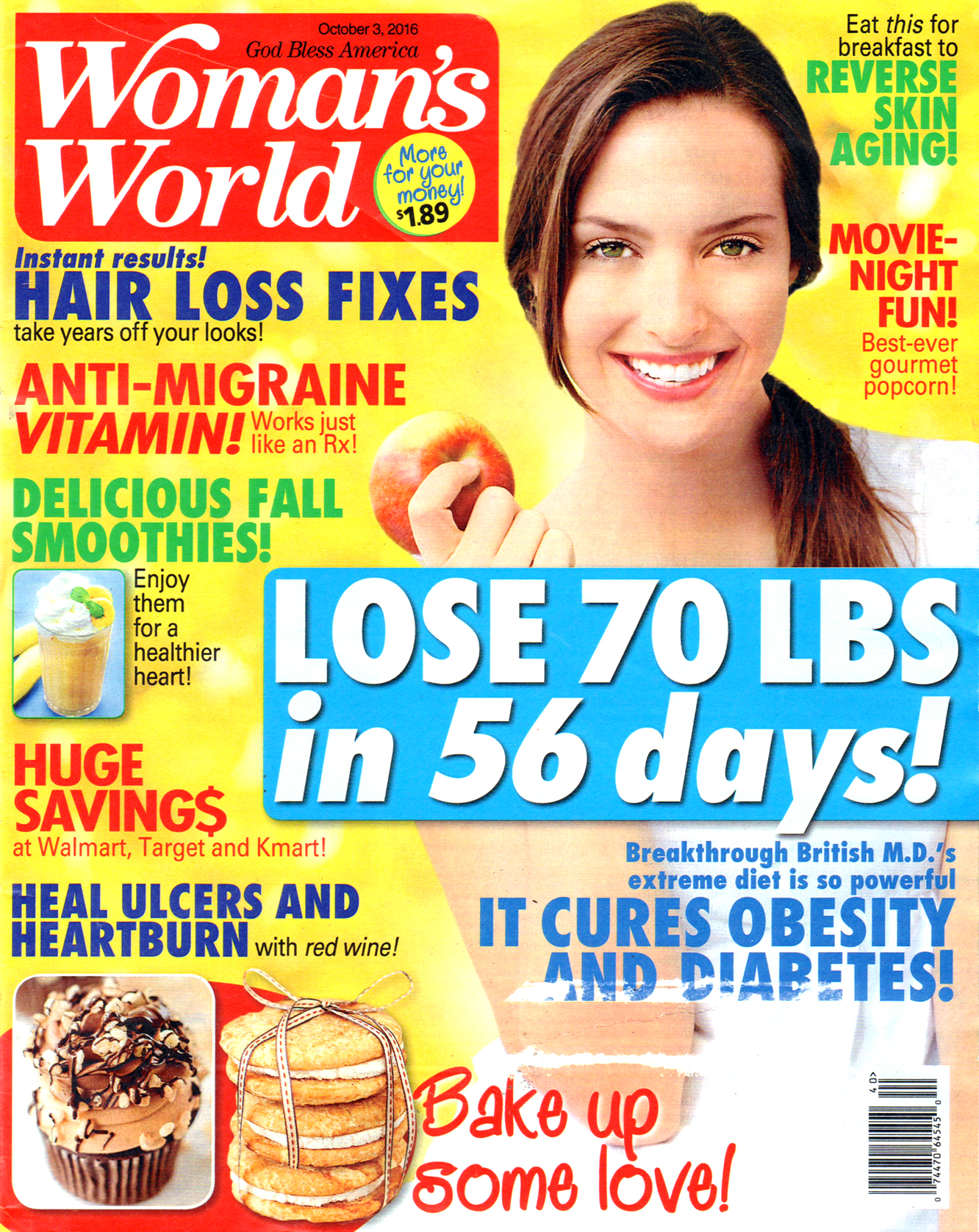 Womans-World October 03, 2016 Issue Cover