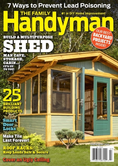 The Family Handyman July 01, 2016 Issue Cover