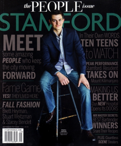 Stamford Magazine September 01, 2016 Issue Cover