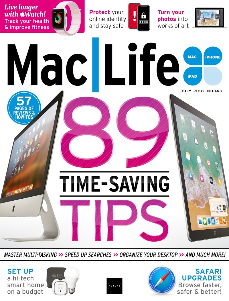 Mac-|-Life July 01, 2018 Issue Cover