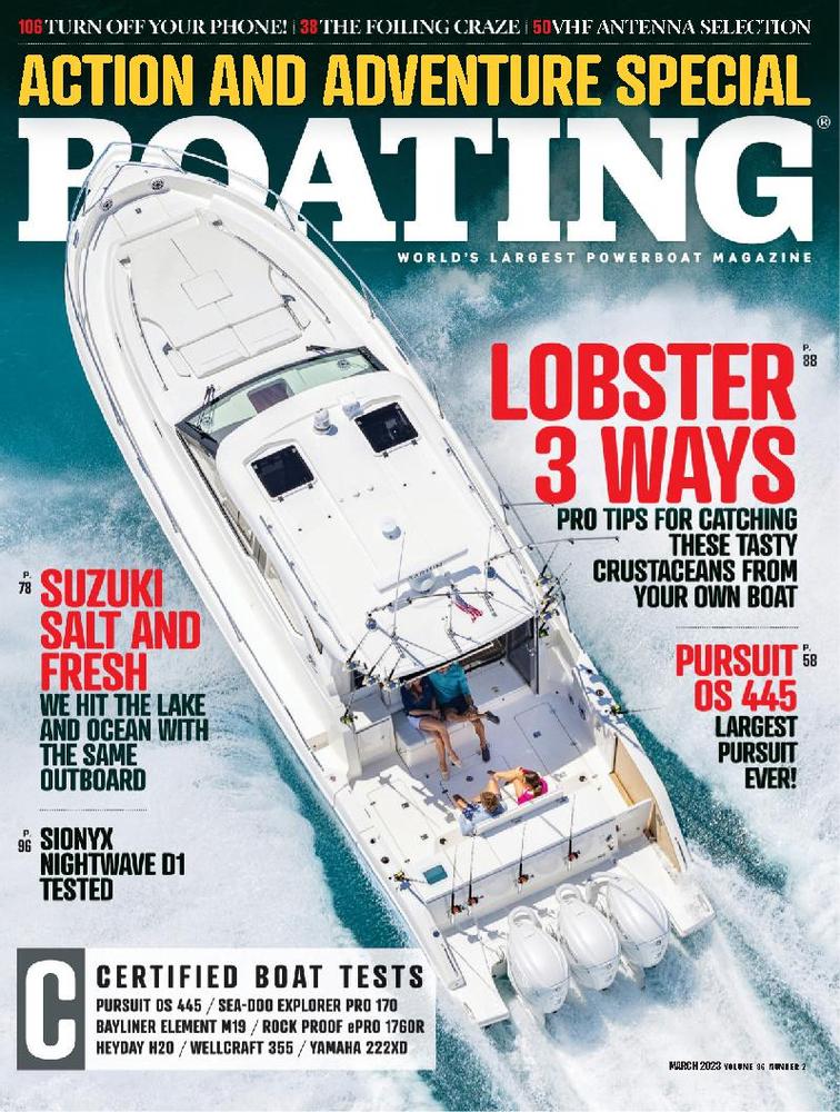 Boating March 01, 2023 Issue Cover