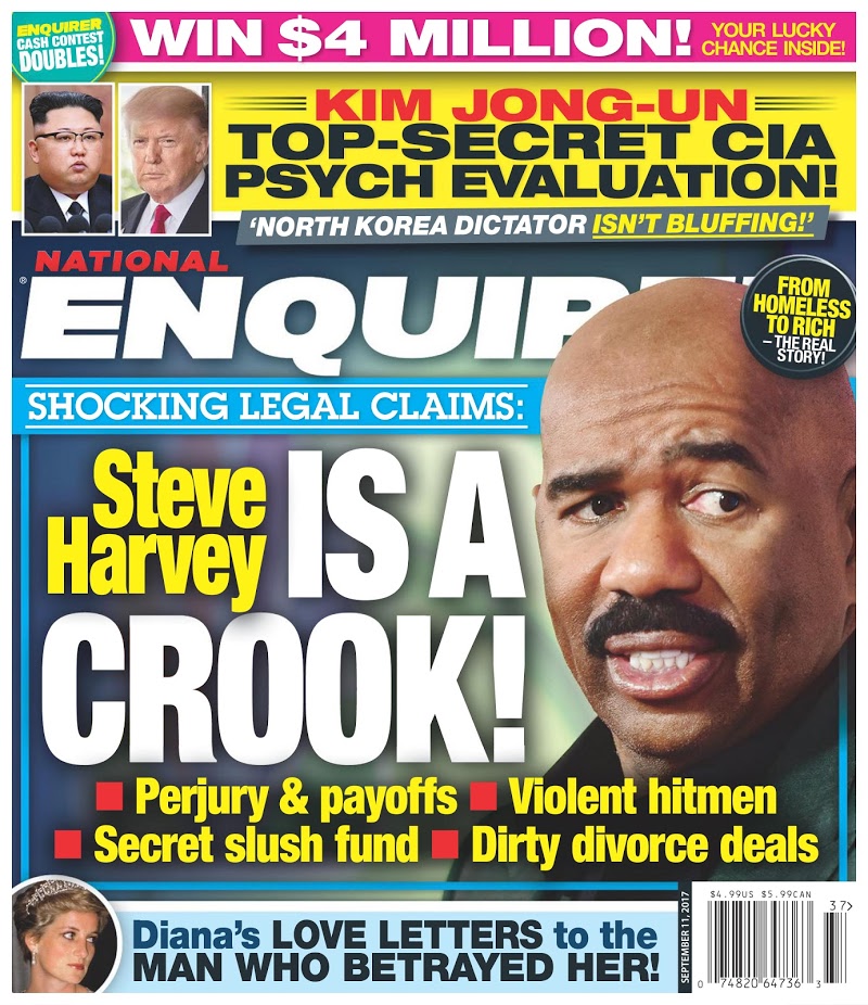 national-enquirer September 11, 2017 Issue Cover