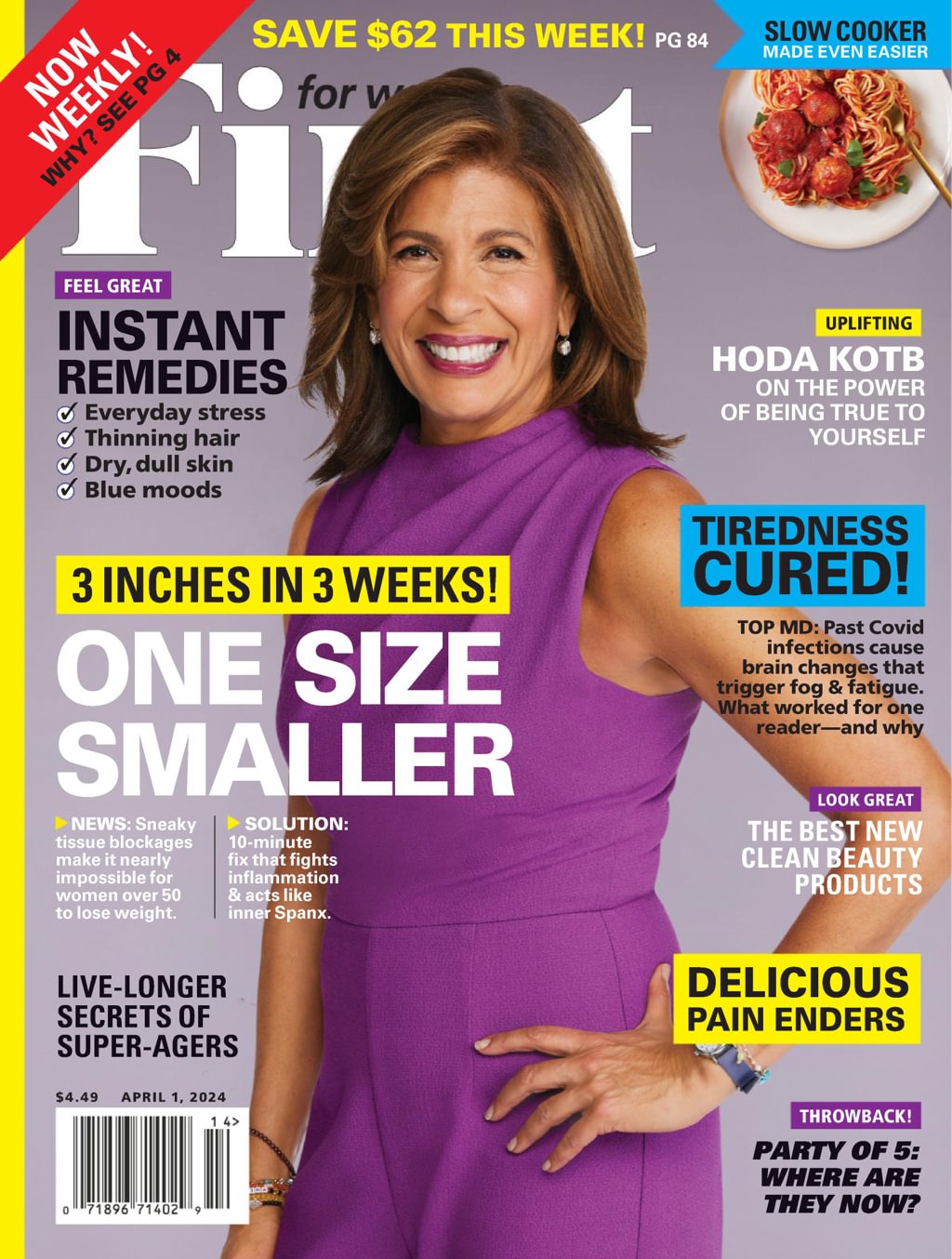First-For-Women April 01, 2024 Issue Cover