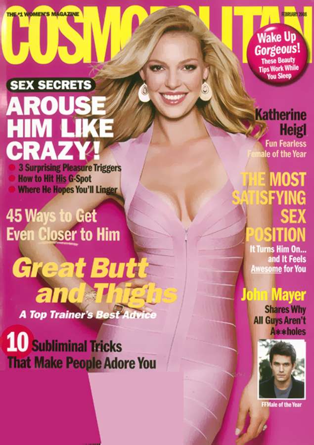 Cosmopolitan April 01, 2008 Issue Cover