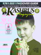 Kashrus-Magazine May 01, 2021 Issue Cover