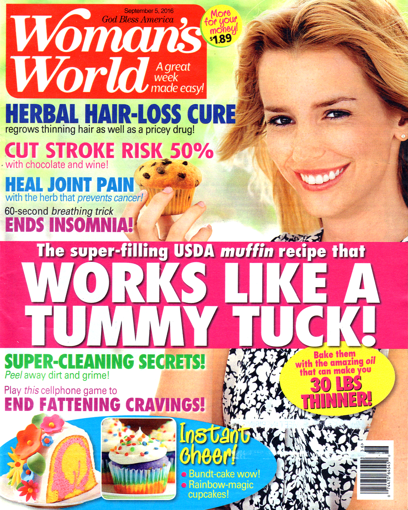 Womans-World September 05, 2016 Issue Cover