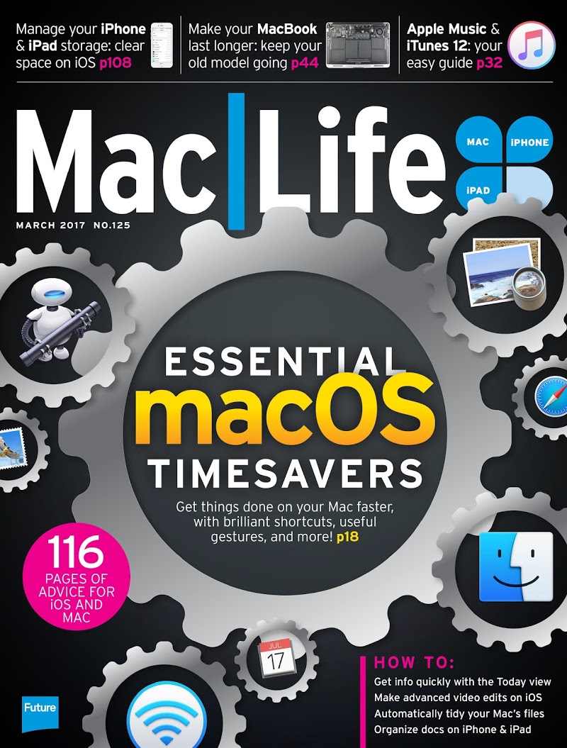 Mac-|-Life March 01, 2017 Issue Cover