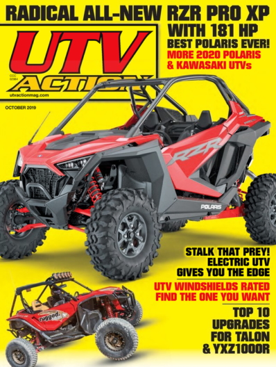UTV Action October 01, 2019 Issue Cover