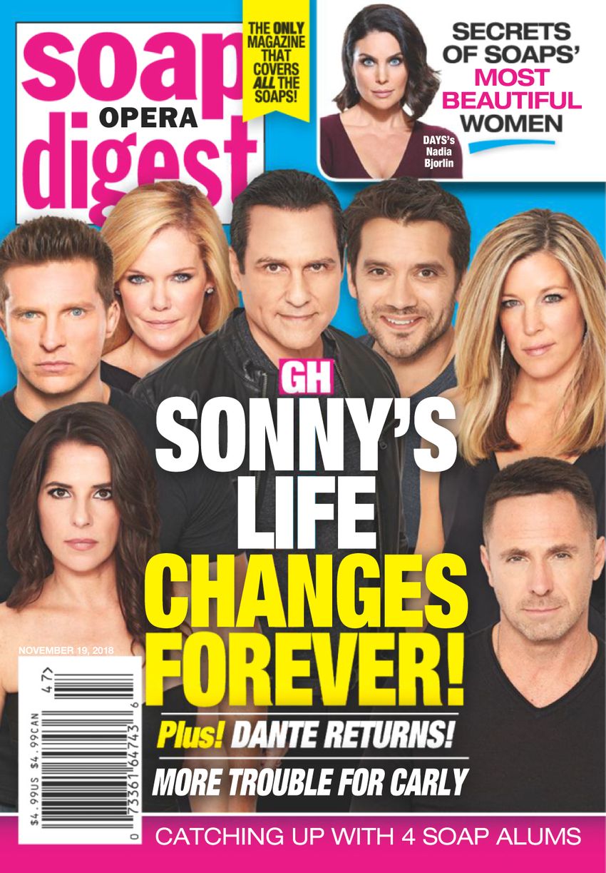soap-opera-digest November 19, 2018 Issue Cover