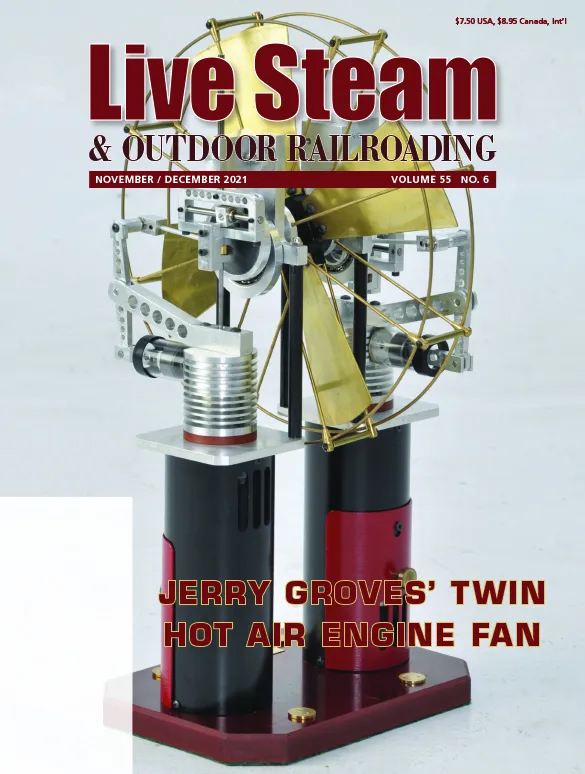 Live-Steam-and-Railroading November 01, 2021 Issue Cover