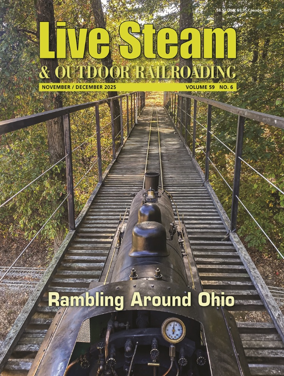 Live Steam & Railroading November 01, 2025 Issue Cover