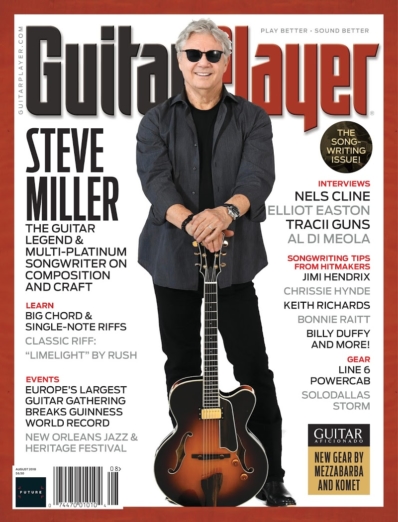 Guitar Player August 01, 2018 Issue Cover