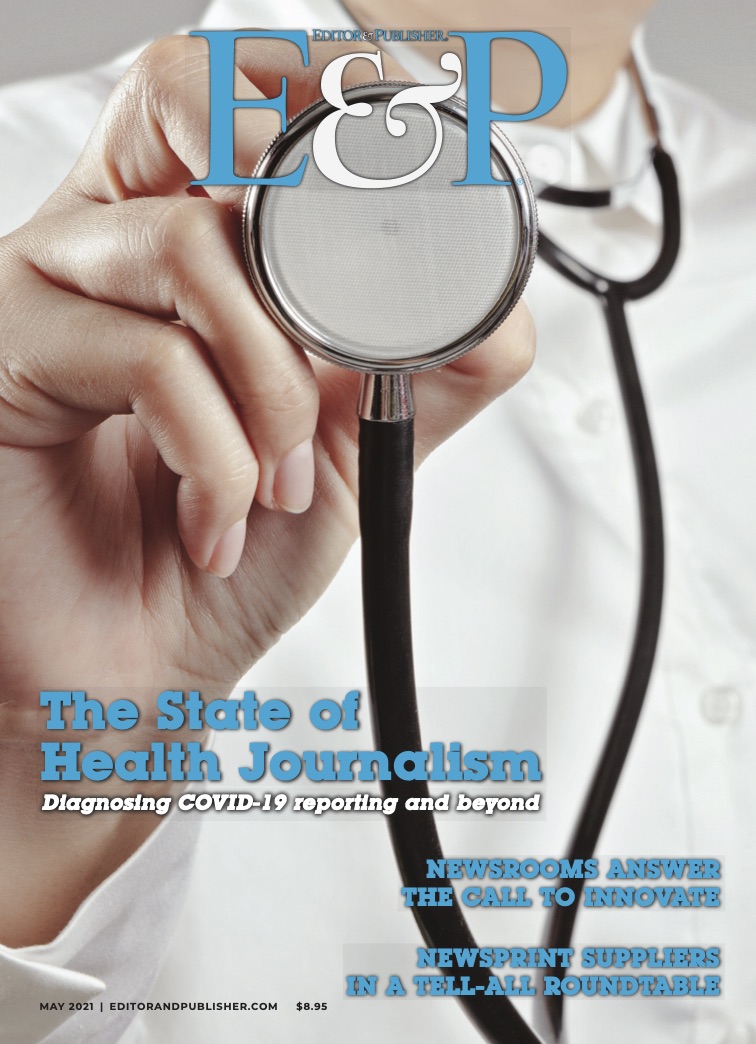 Editor-and-Publisher May 01, 2021 Issue Cover