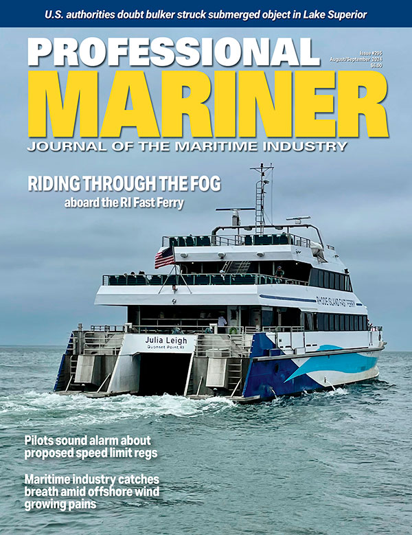Professional-Mariner August 01, 2024 Issue Cover