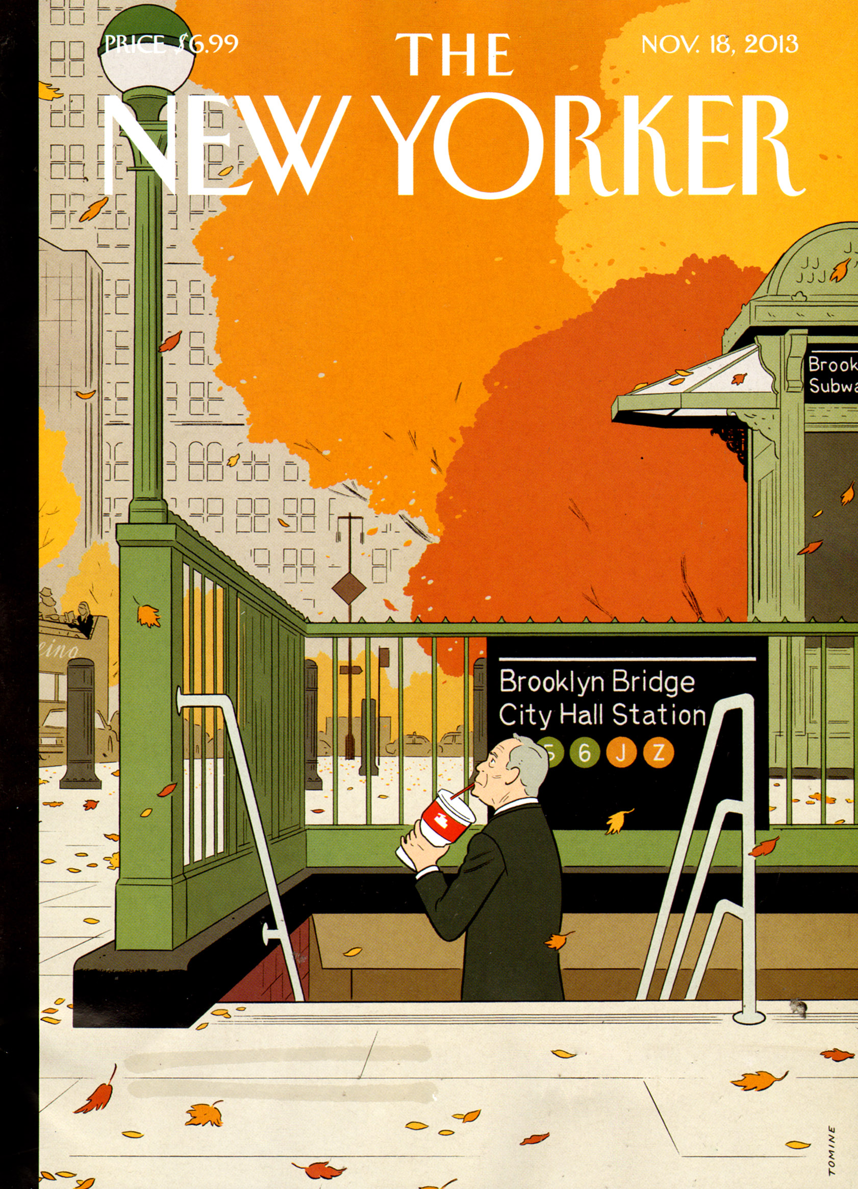 The-New-Yorker November 18, 2013 Issue Cover
