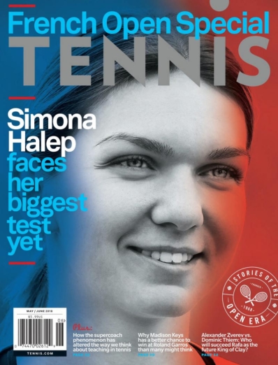 Tennis Magazine May 01, 2018 Issue Cover
