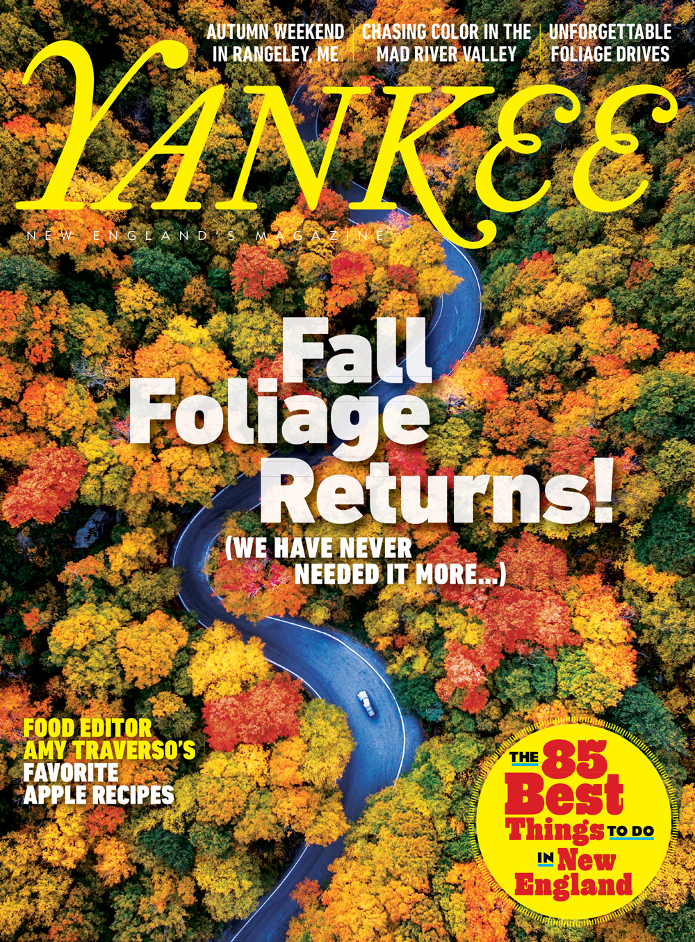 Yankee September 01, 2020 Issue Cover