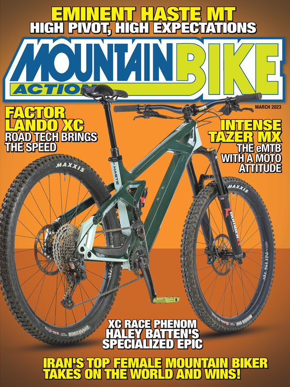 Mountain-Bike-Action March 01, 2023 Issue Cover
