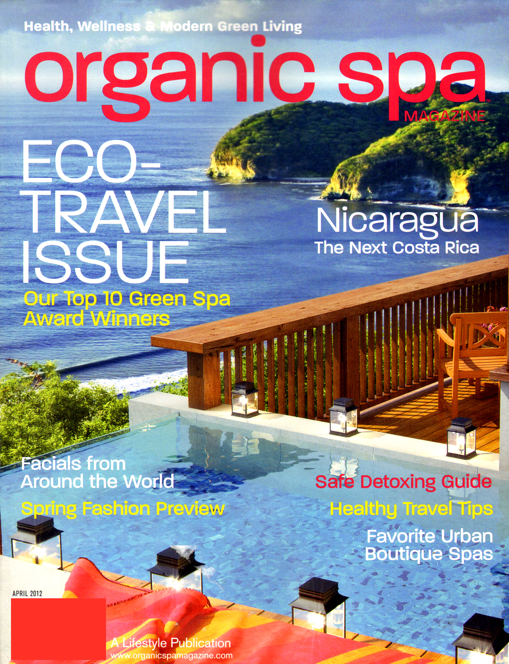Organic-Spa April 01, 2012 Issue Cover