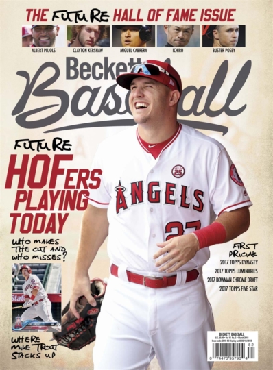 Beckett Baseball March 01, 2018 Issue Cover