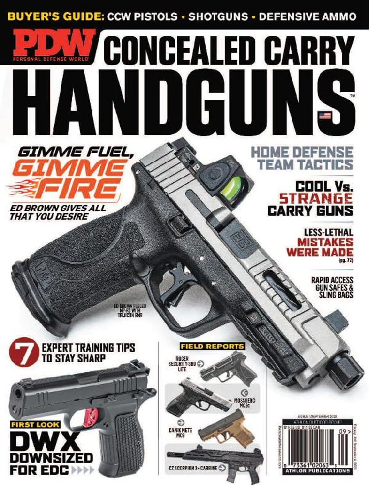 Personal-Defense-World August 01, 2023 Issue Cover