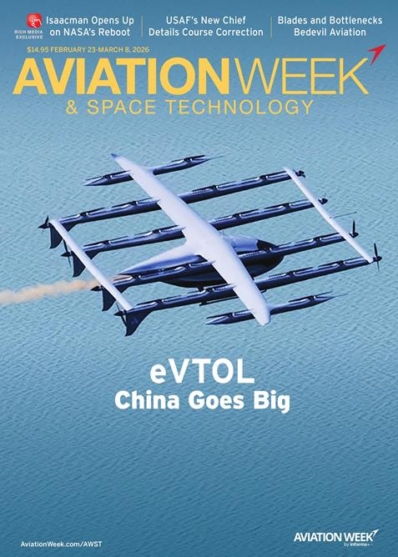 Aviation Week & Space Technology February 23, 2026 Issue Cover