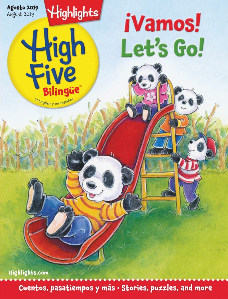 Highlights-High-Five-Bilingue August 01, 2019 Issue Cover