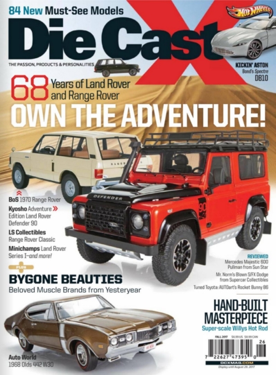 Diecast X September 01, 2017 Issue Cover