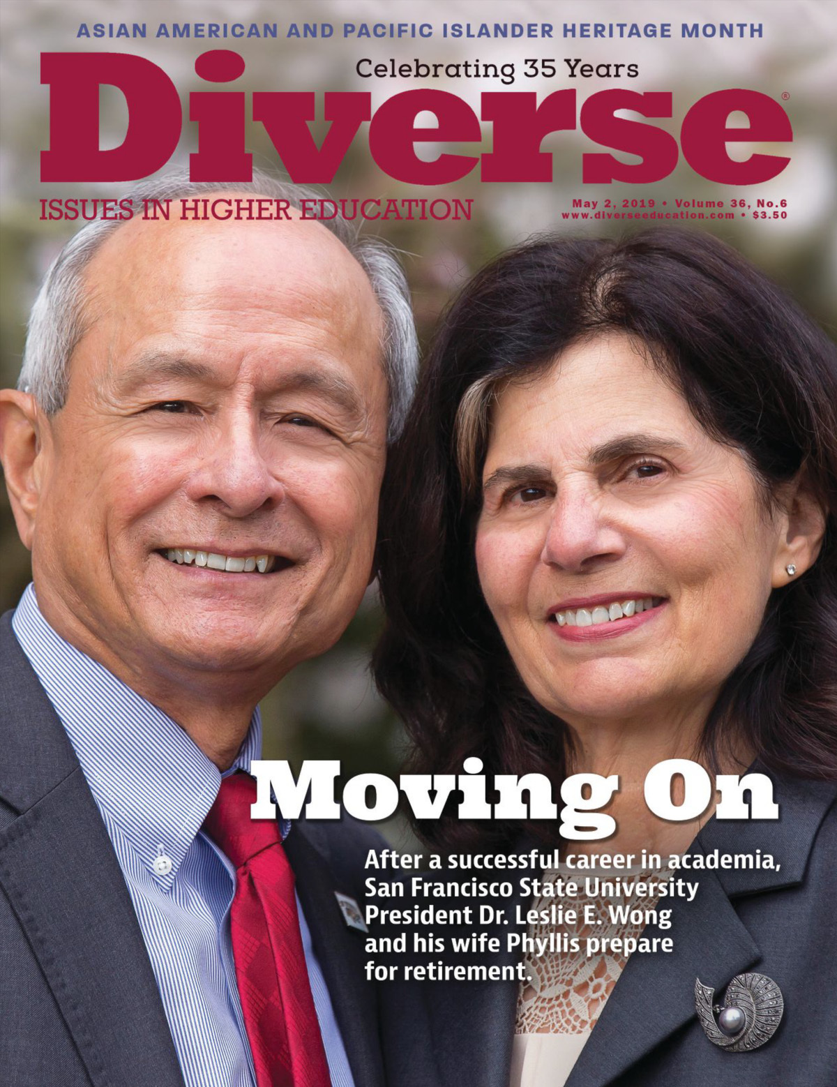 Diverse-Issues-In-Higher-Education May 02, 2019 Issue Cover