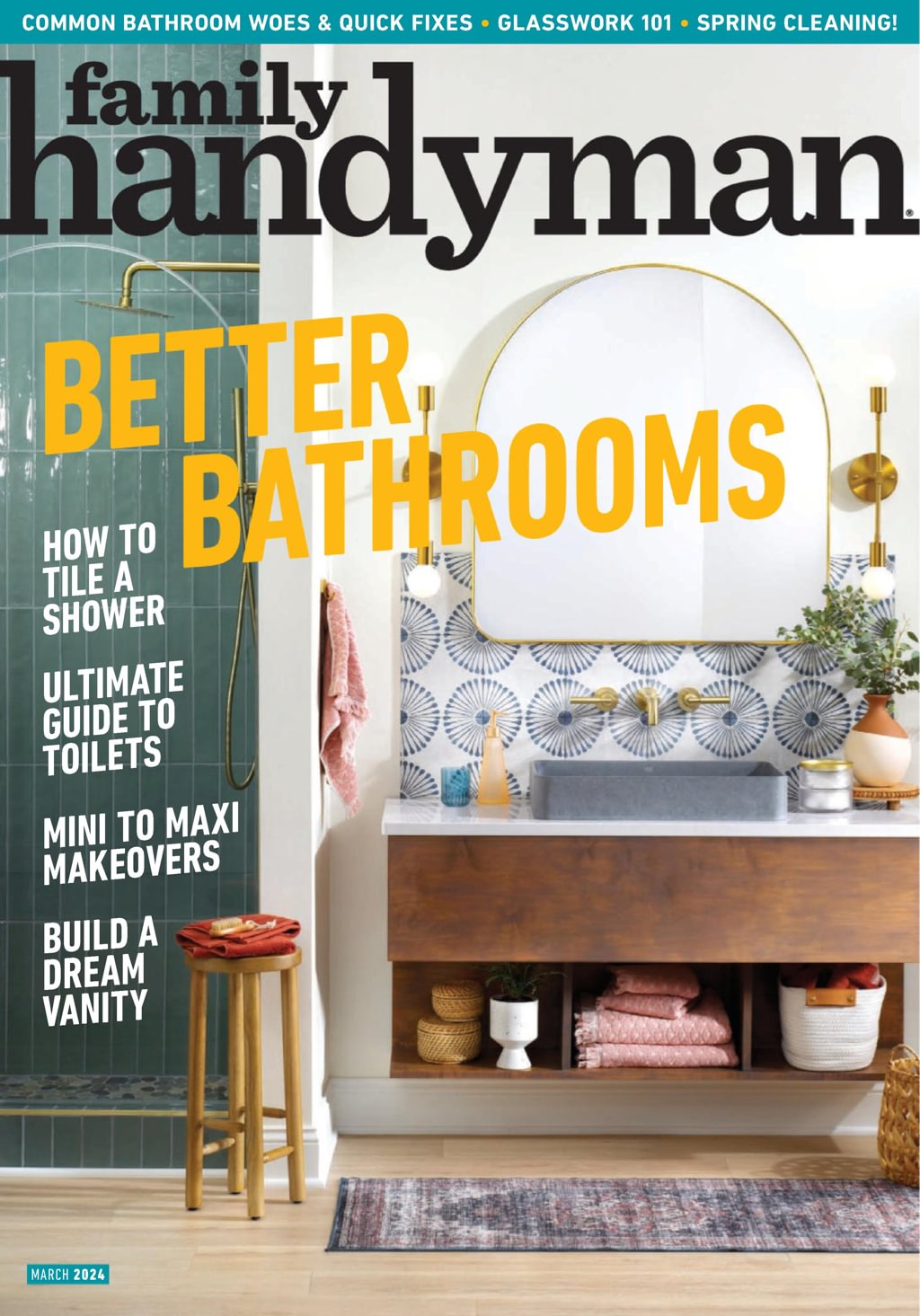 The-Family-Handyman March 01, 2024 Issue Cover