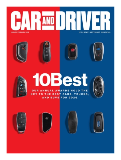 Car And Driver January 01, 2026 Issue Cover