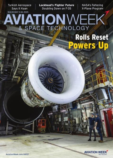 Aviation Week & Space Technology May 05, 2025 Issue Cover