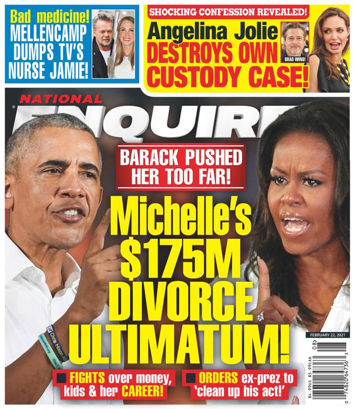national-enquirer February 22, 2021 Issue Cover